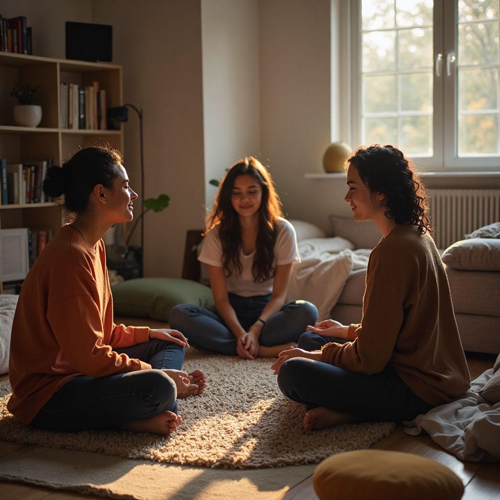 Founders of Muggles at Triratna in early days