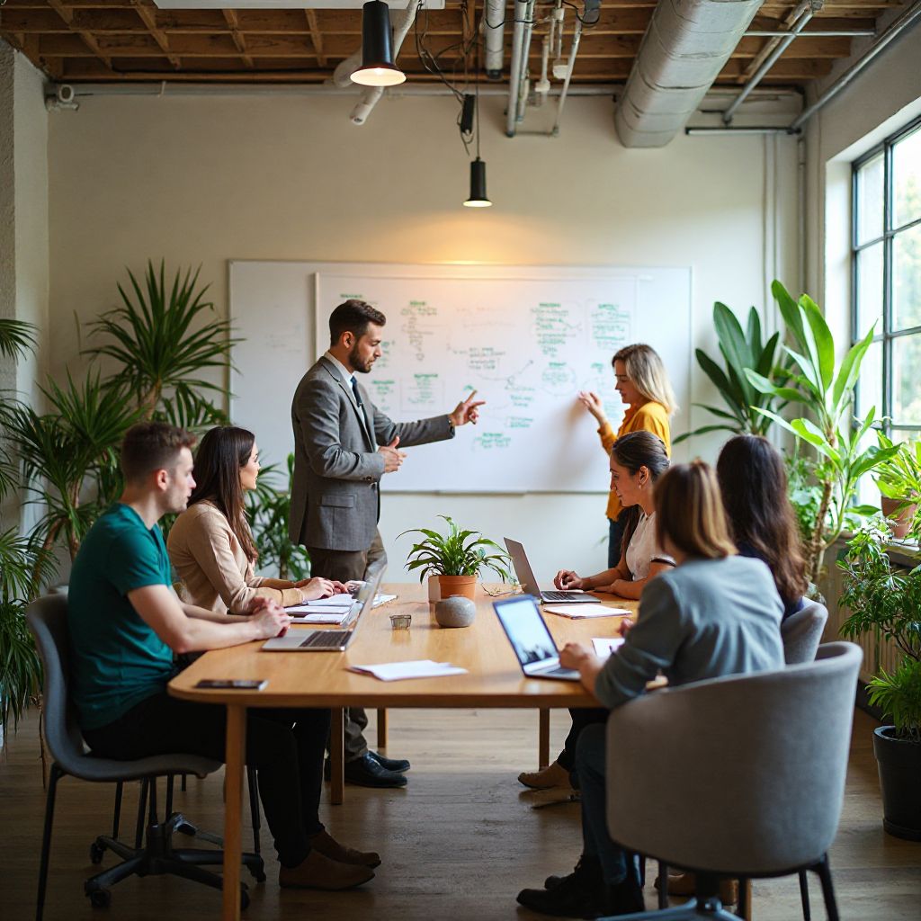 Team planning session