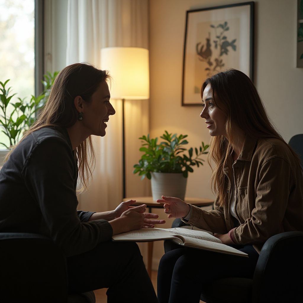 One-on-one coaching session